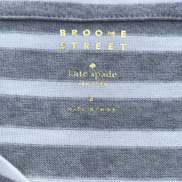 Kate Spade 3/4 Sleeve Cotton Top - Picture 3 of 5